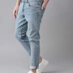 Net Denim Men white Fit Clean Look Stretchable Jeans