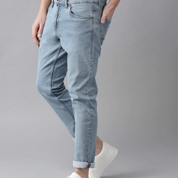 Net Denim Men white Fit Clean Look Stretchable Jeans