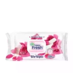 Happy Fresh (Rose) Wet Wipes 120 pcs