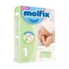 Molfix Baby Diaper Belt 1 New Born 2-5 kg 44 pcs