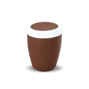 Rfl Cane Paper Basket Eagle Brown (914683) each