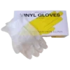 Disposable Vinyl Gloves Pack (L) each