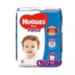 Huggies Dry Pants Baby Diaper Pant L 9-14 kg 50 pcs