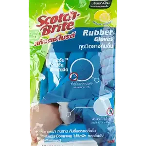 Scotch Brite Heavy Kitchen Rubber Gloves 1 Pair