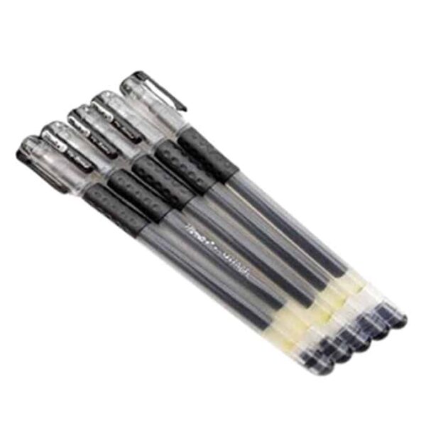 Montex Hy-Speed Gel Pen Black /5pc