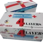 All-max Super Protection 4 Layer Medical Mask 1 Box 50 pcs