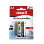 Maxell Alkaline Battery Size: AA/ 2pc